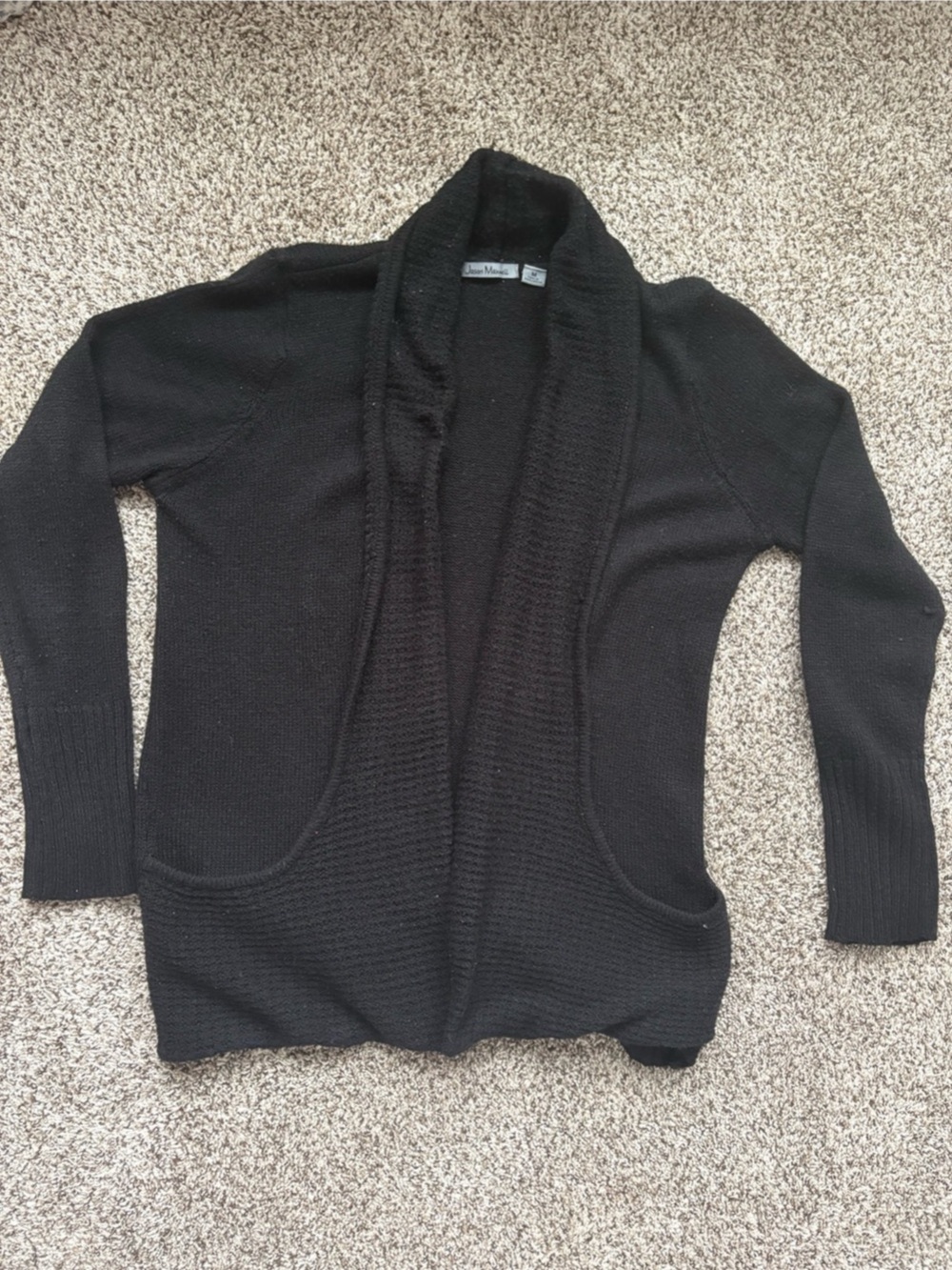 Long Sleeve Top Sweater Black